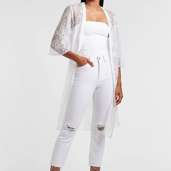 ✨ Lace Kimono Cover-Up✨ - Picture 1 of 3